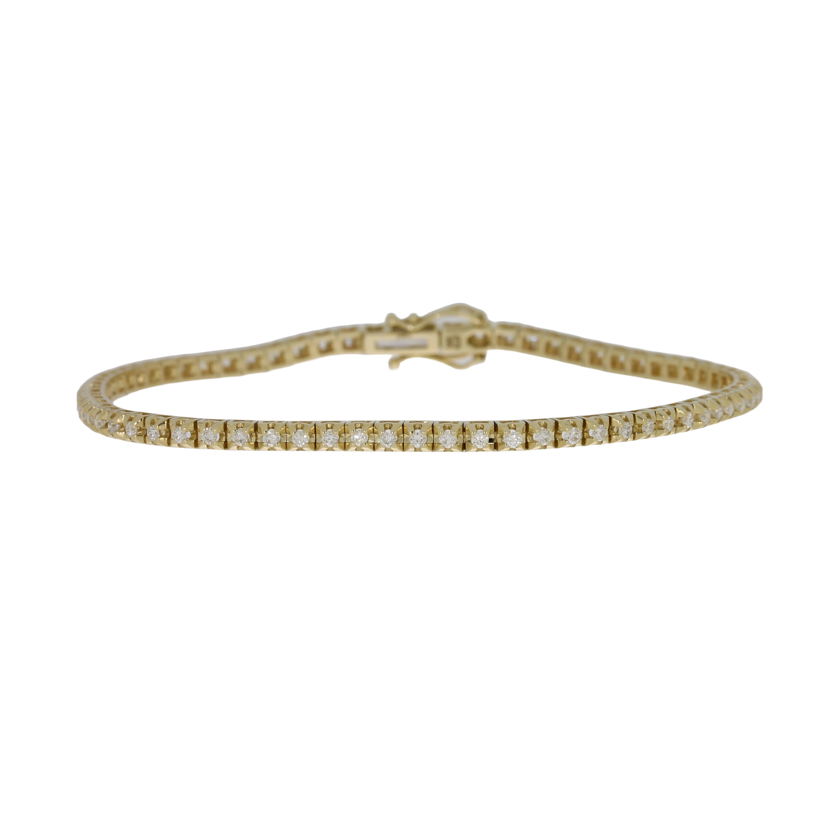14 Karat Tennisarmbånd 1,00 ct.