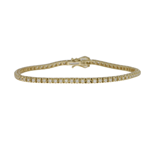 14 Karat Tennisarmbånd 1,00 ct.