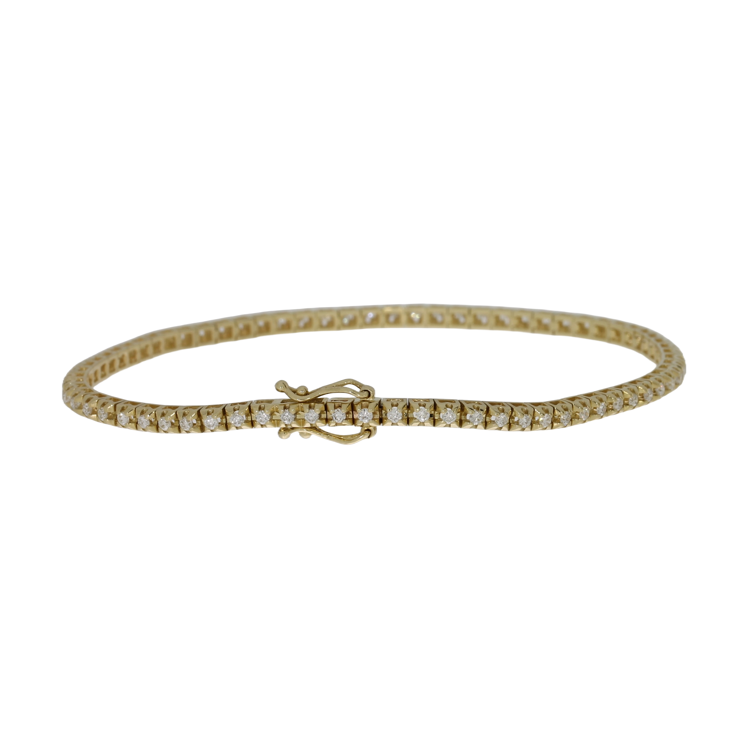 14 Karat Tennisarmbånd 1,00 ct.
