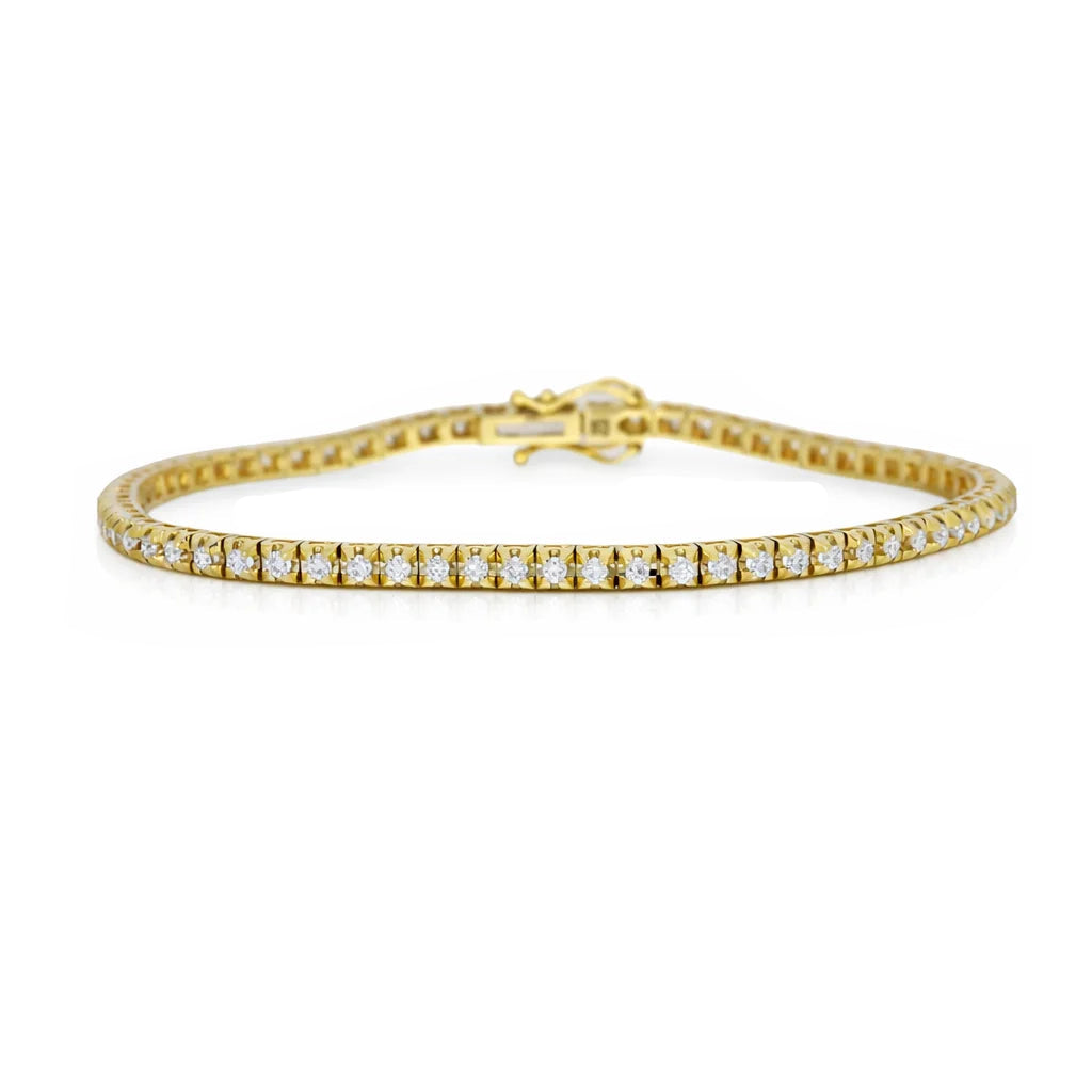 14 Karat Tennisarmbånd 1,00 ct.