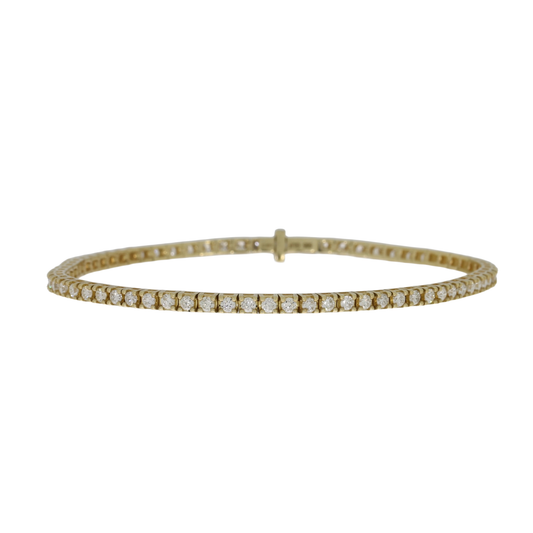 14 Karat Tennisarmbånd 2,0 ct.
