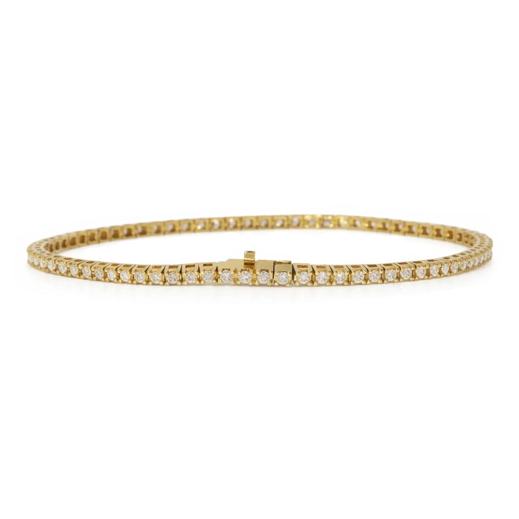 14 Karat Tennisarmbånd 1,5 ct.