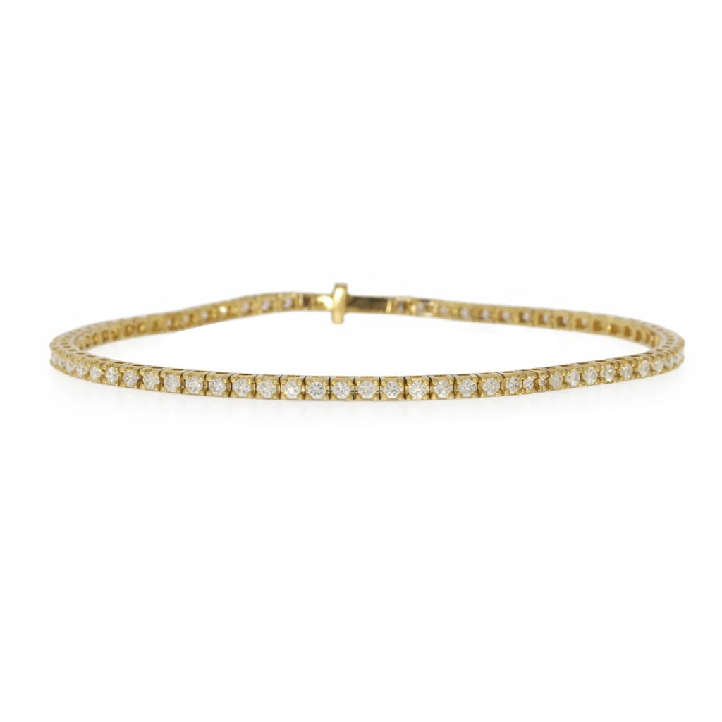 14 Karat Tennisarmbånd 1,5 ct.