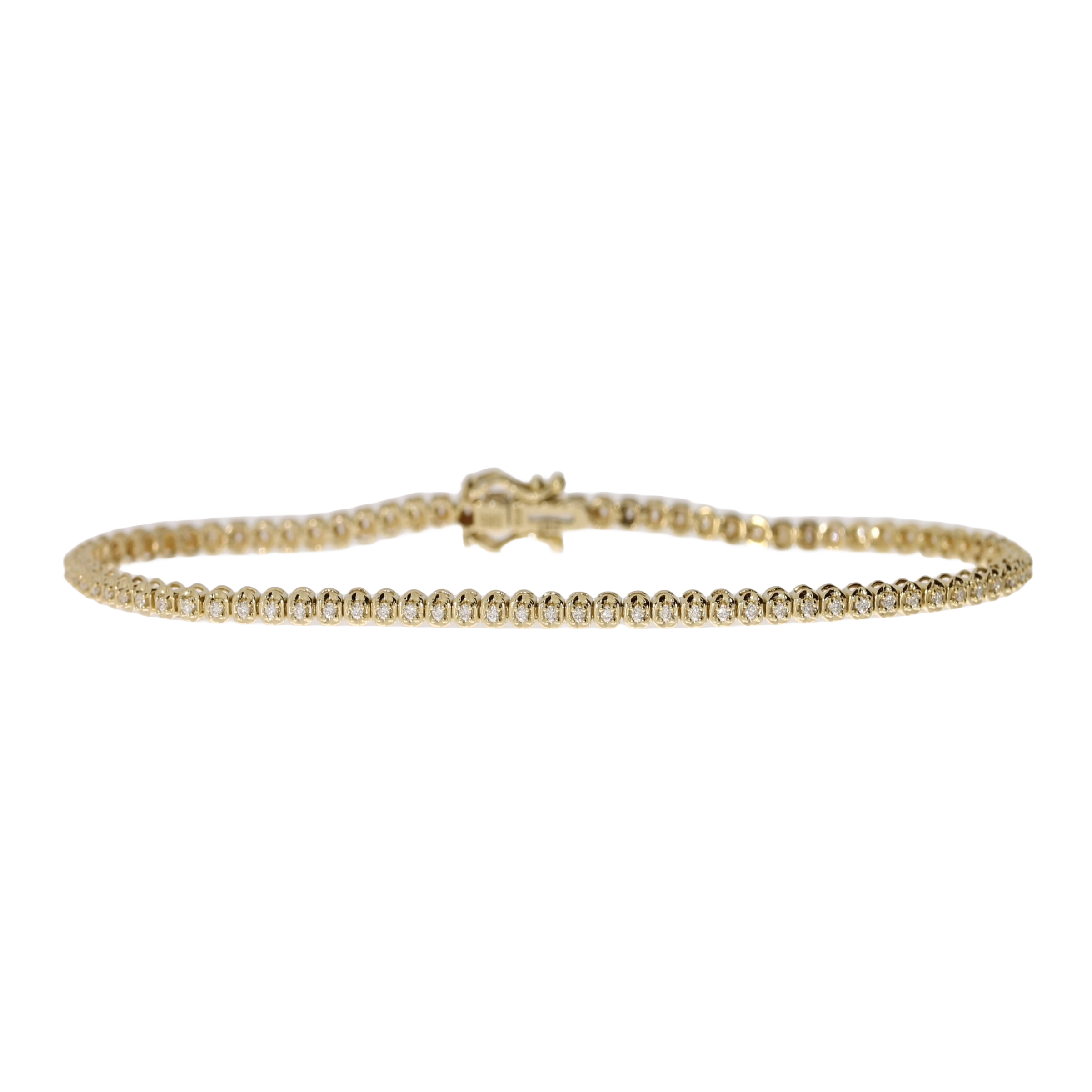 14 Karat Tennisarmbånd 0,33 ct.
