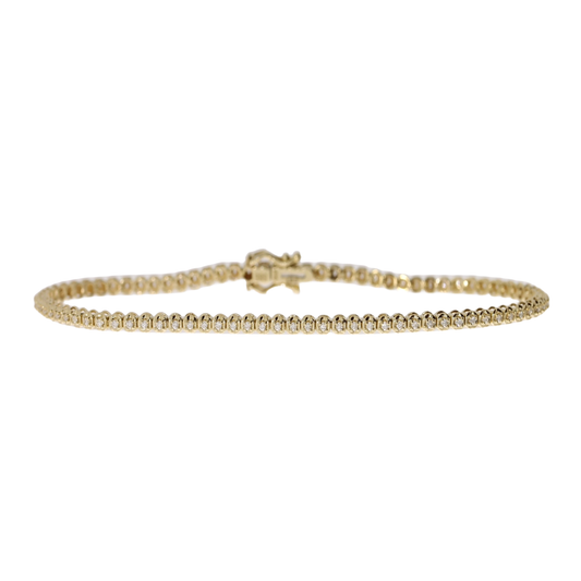 14 Karat Tennisarmbånd 0,33 ct.