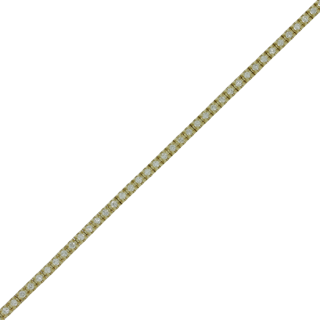 14 Karat Tennisarmbånd 1,00 ct.
