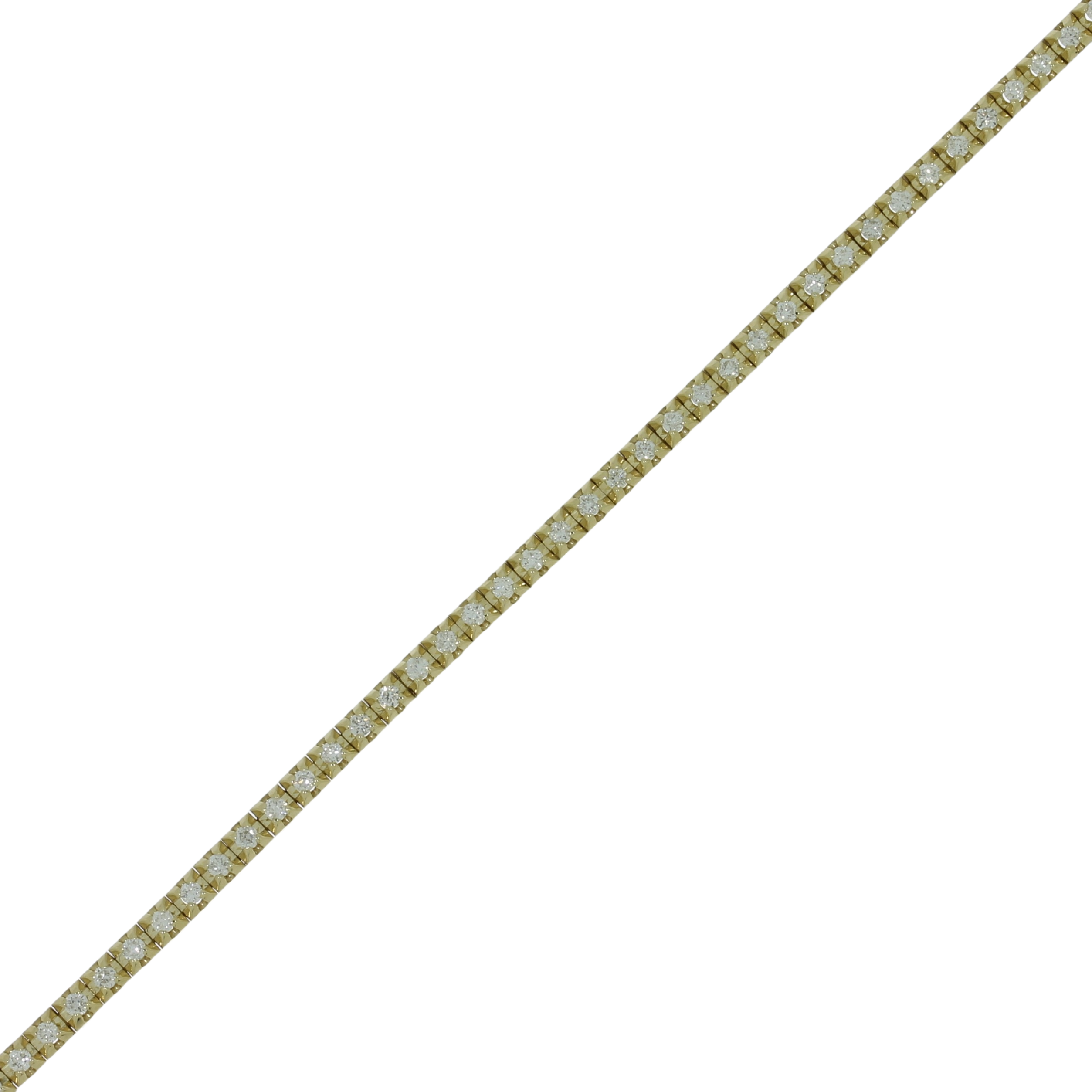 14 Karat Tennisarmbånd 1,00 ct.