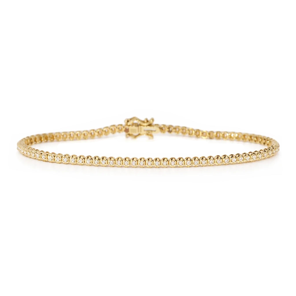 14 Karat Tennisarmbånd 0,33 ct.