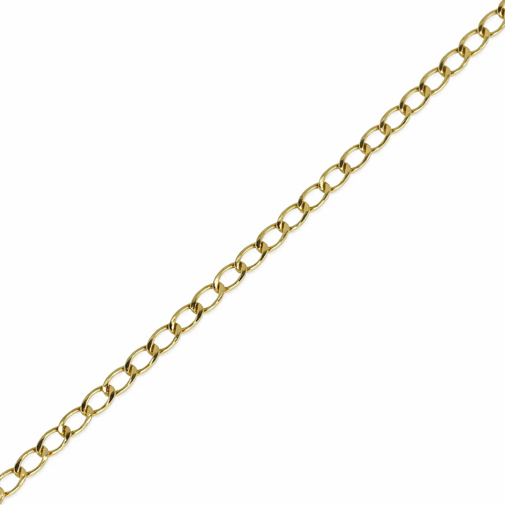 14 Karat Panser Guldarmbånd