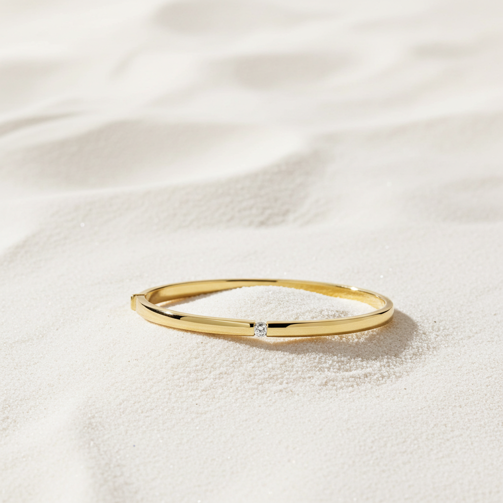 14 Karat Brillant Armring