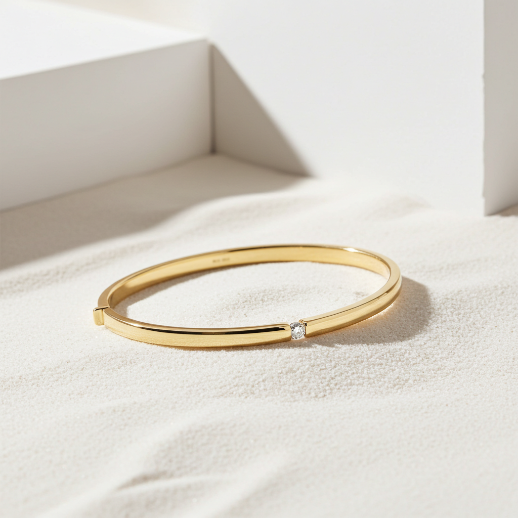 14 Karat Brillant Armring