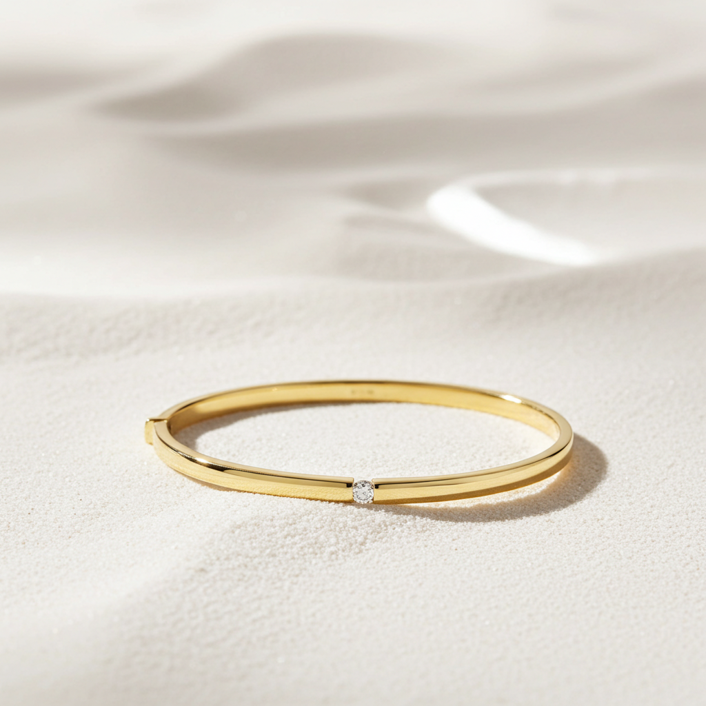 14 Karat Brillant Armring