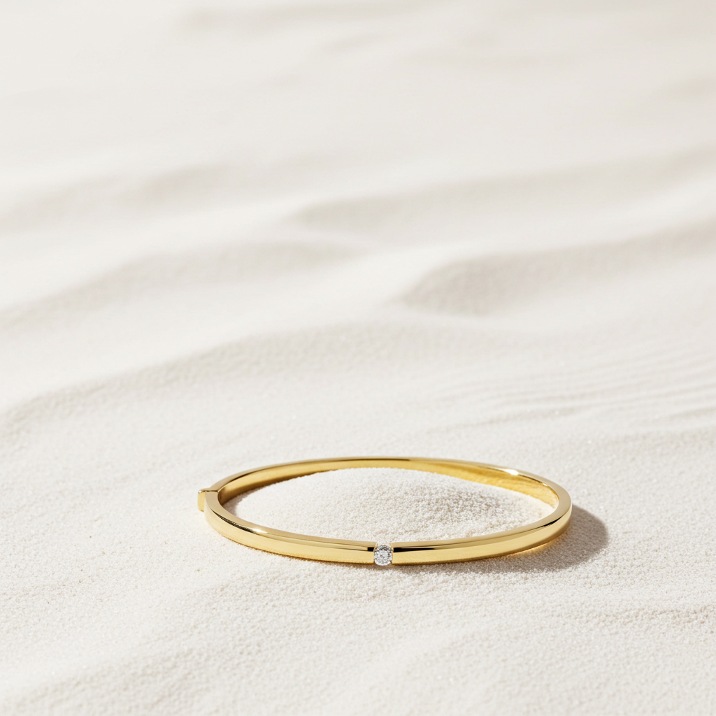 14 Karat Brillant Armring