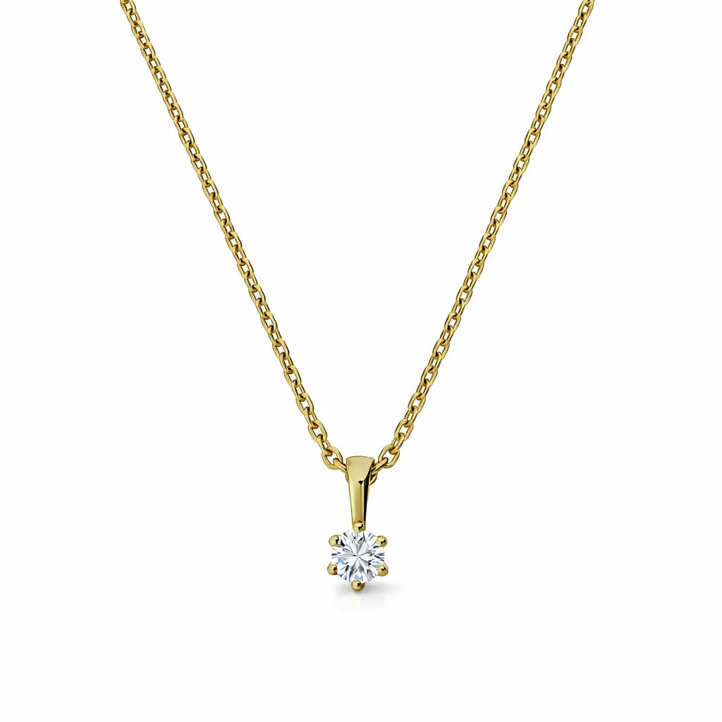 14 Karat Estelle Vedhæng 0,05 ct.