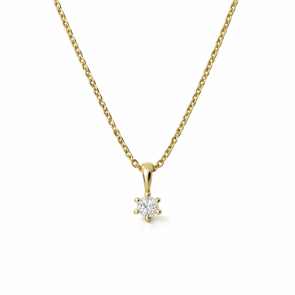 14 Karat Estelle Vedhæng 0,10 ct.