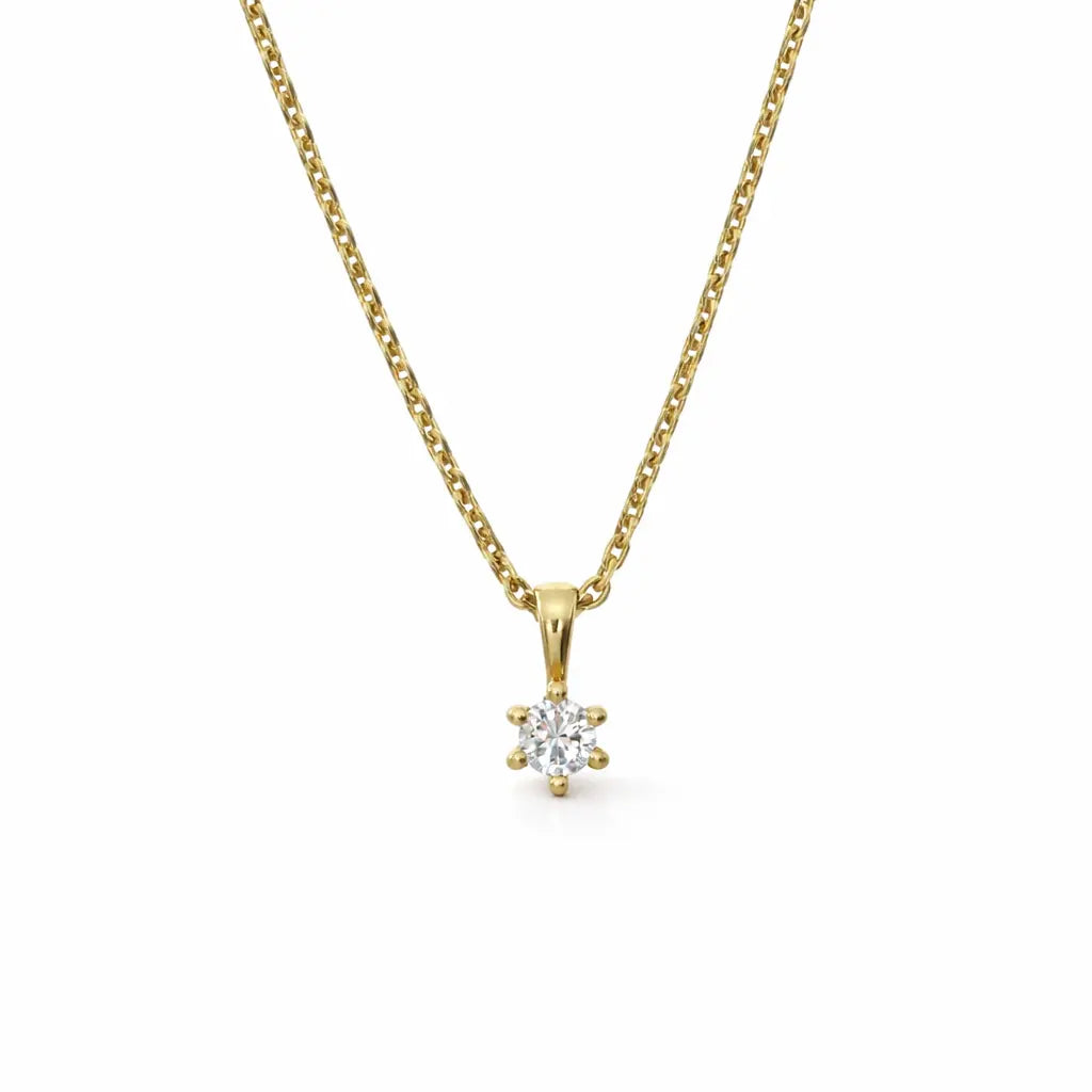 14 Karat Estelle Vedhæng 0,15 ct.