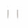 14 Karat Hvidgulds Brillant Creoler 0,15 ct.