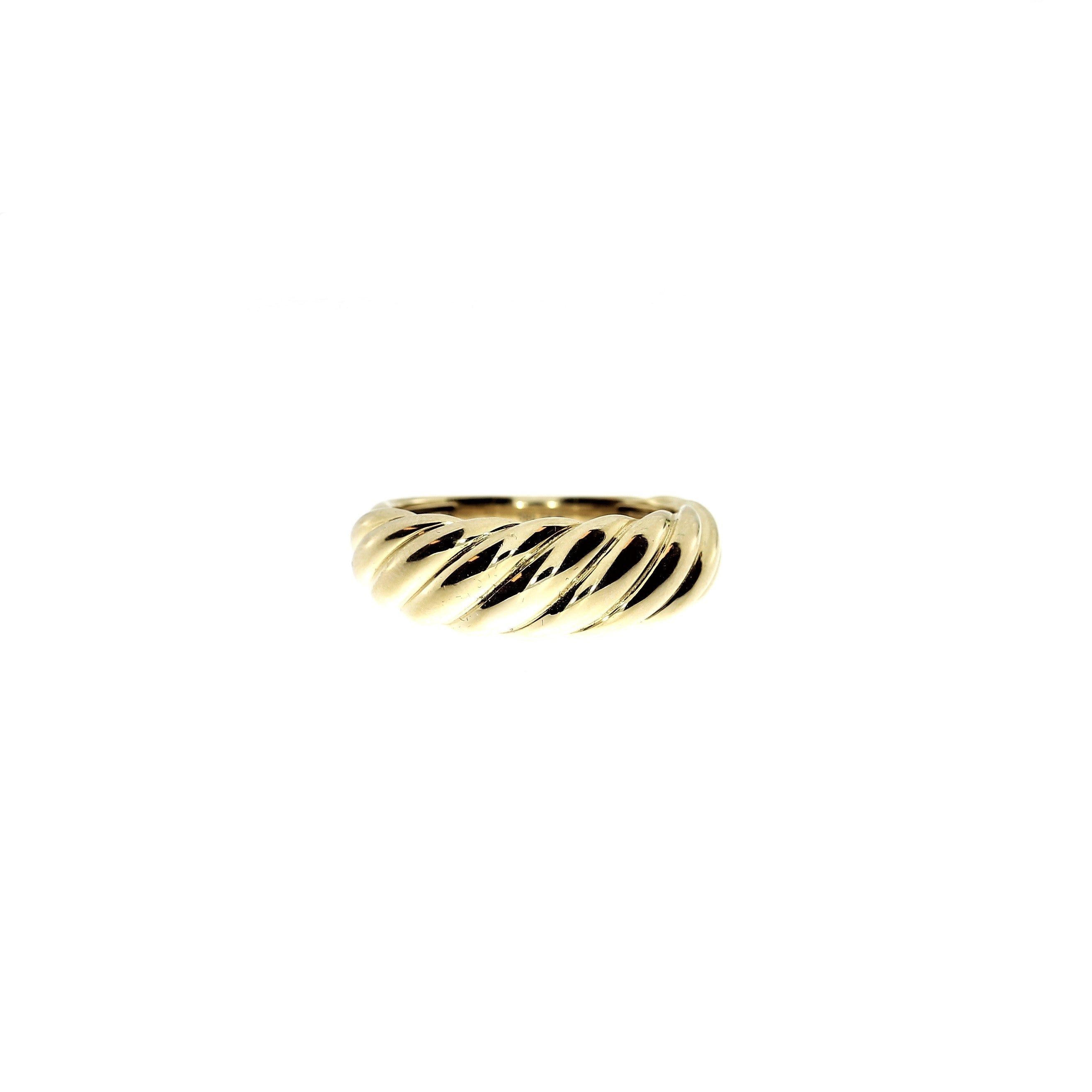 14 Karat Chunky Snoet Ring
