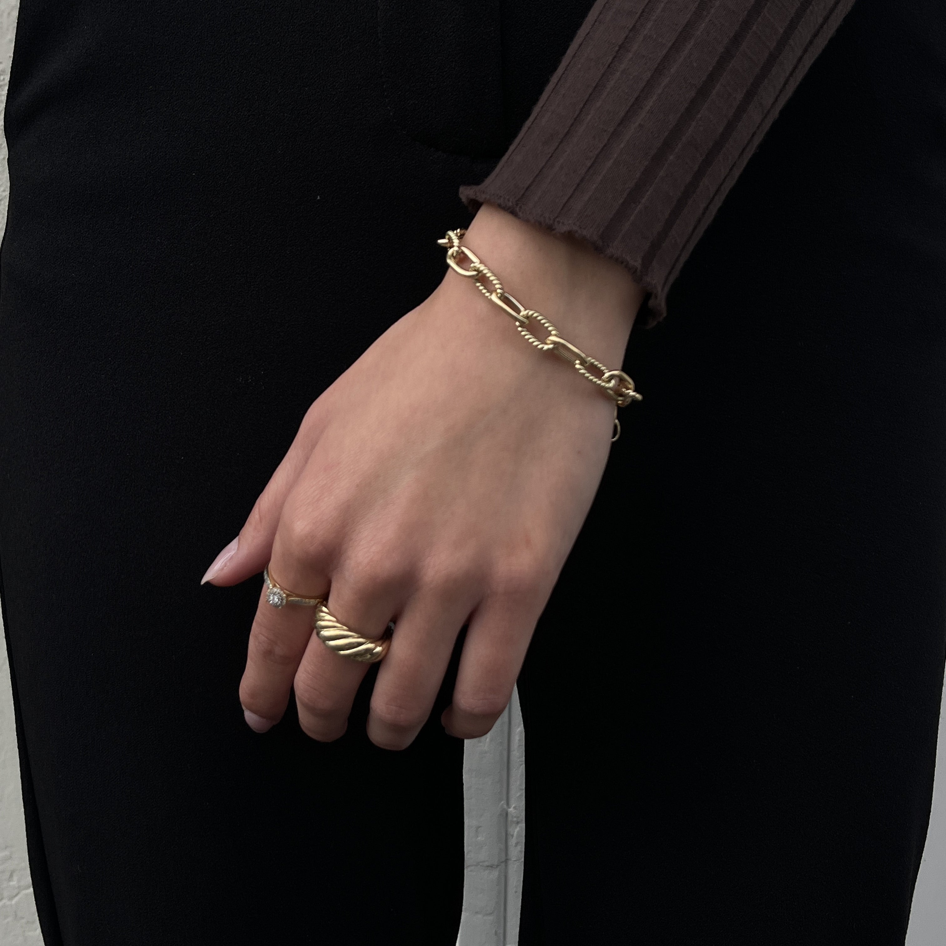 14 Karat Chunky Snoet Ring