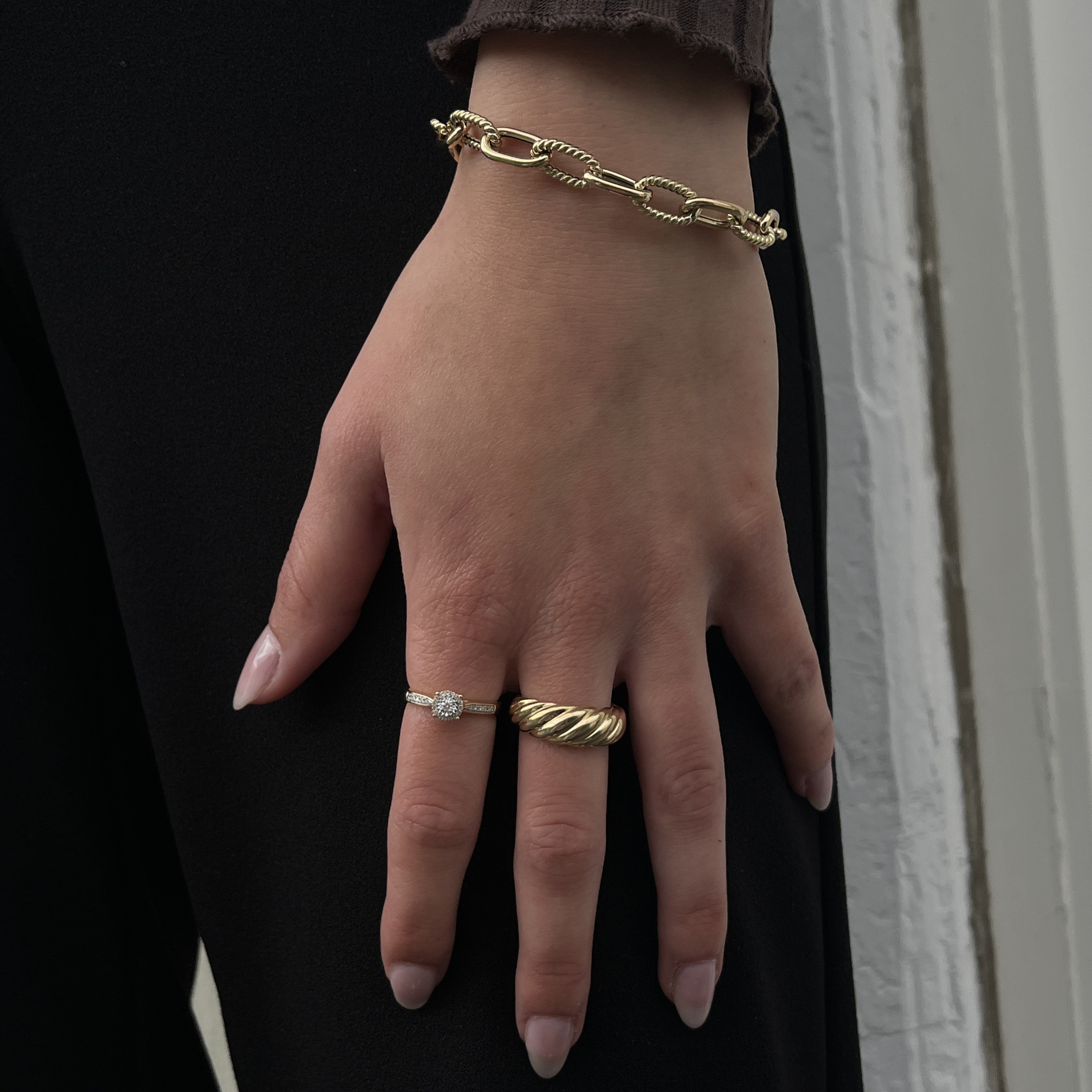 14 Karat Roset Ring