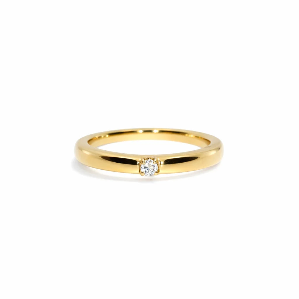 14 Karat Gloria Ring 0,03 ct.