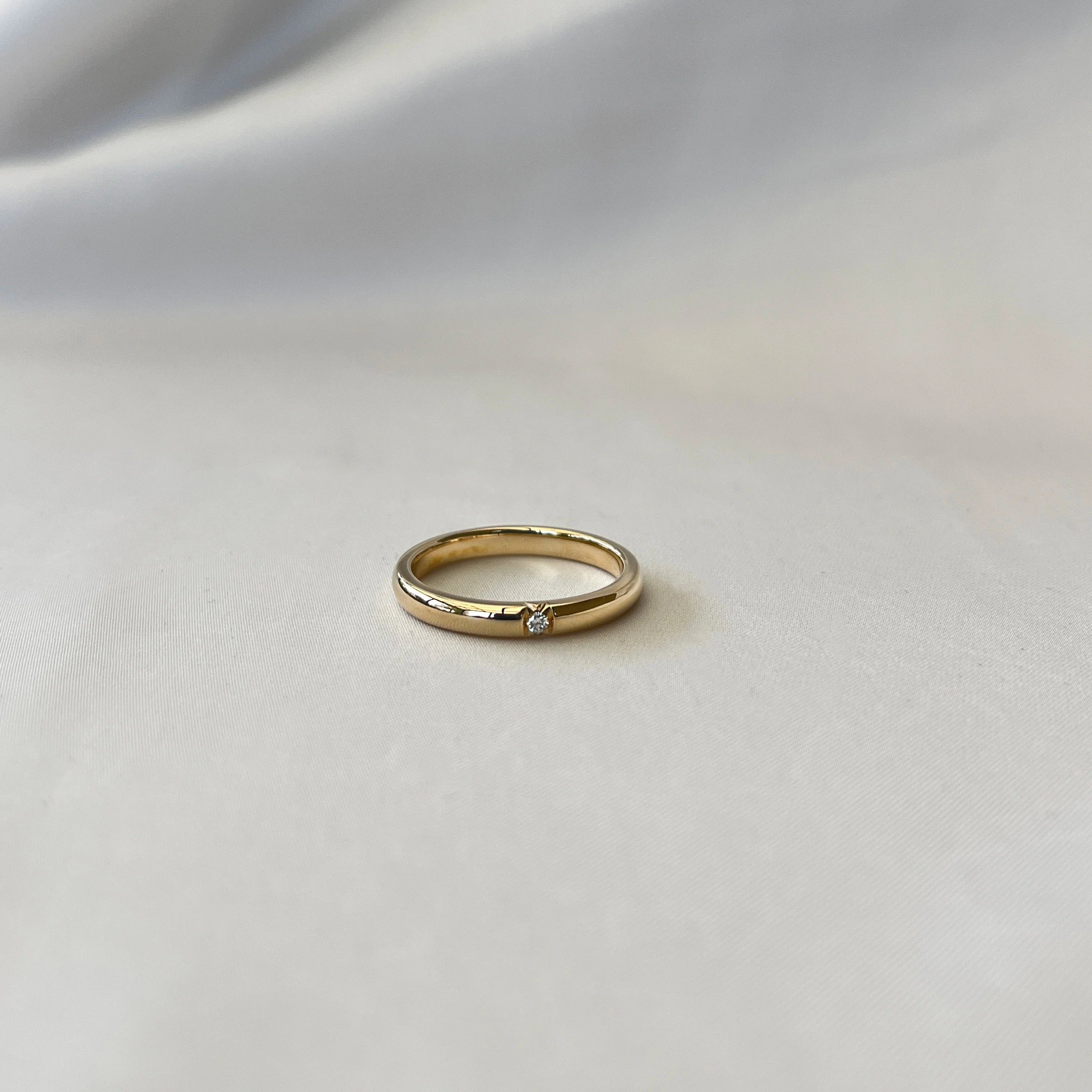 14 Karat Gloria Ring 0,03 ct.