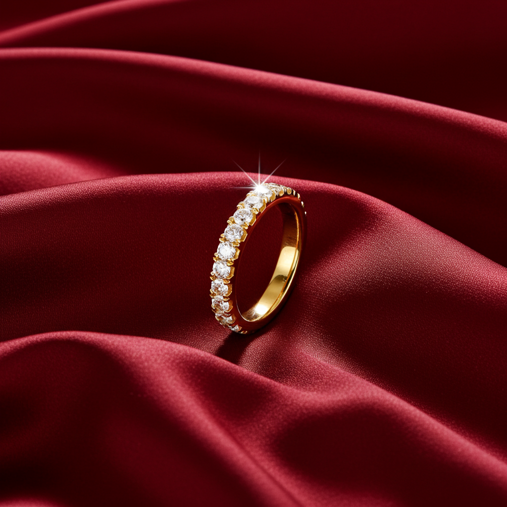 14 Karat Alliance Ring 1,00 ct.