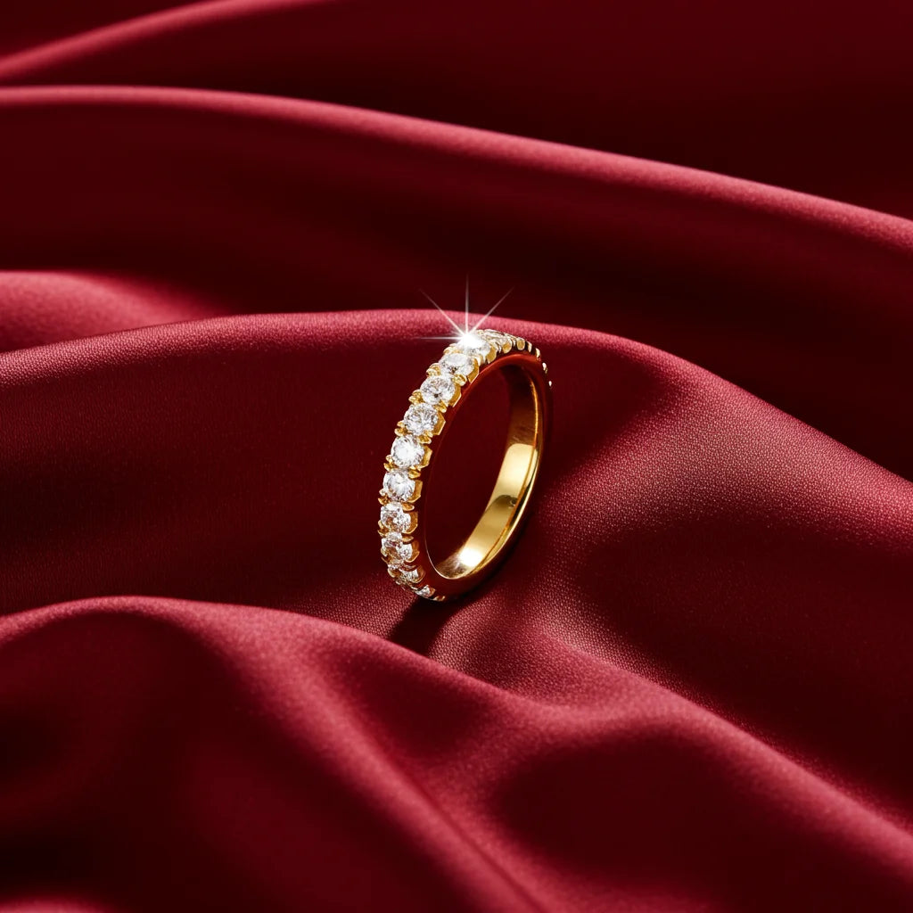 14 Karat Alliance Ring 1,00 ct.
