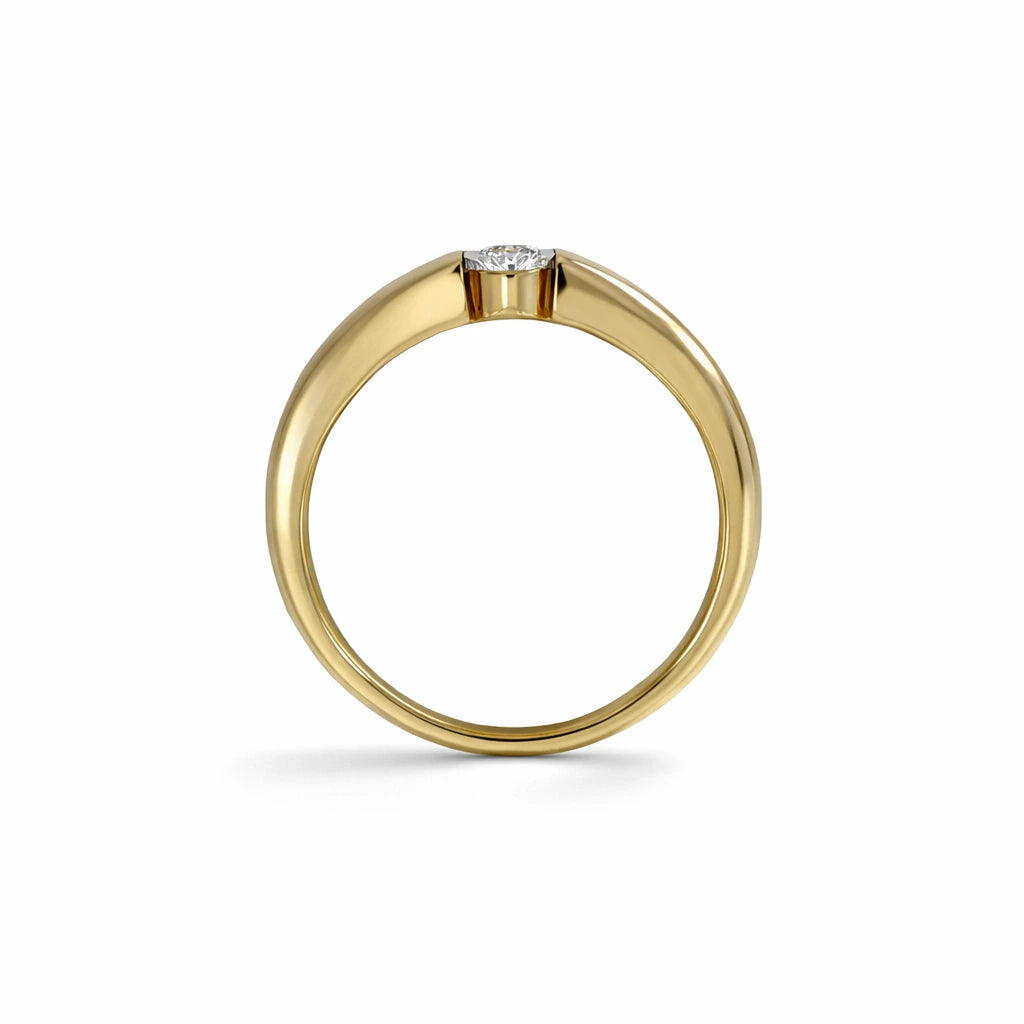 14 Karat Brillant Ring