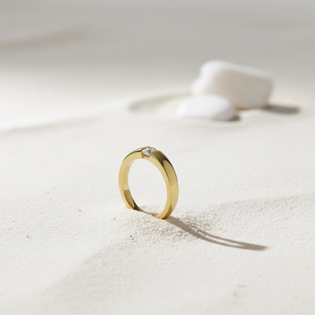 14 Karat Brillant Ring