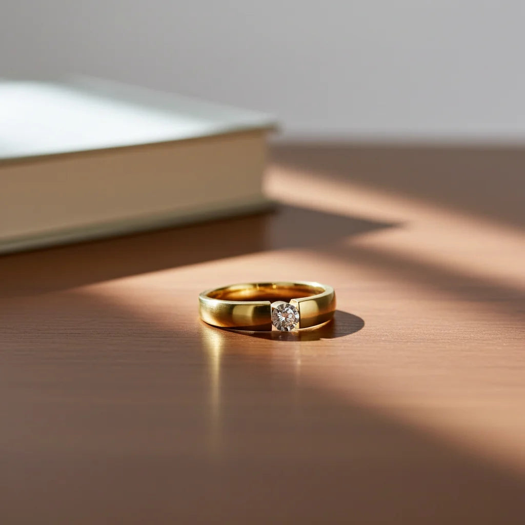 14 Karat Brillant Ring