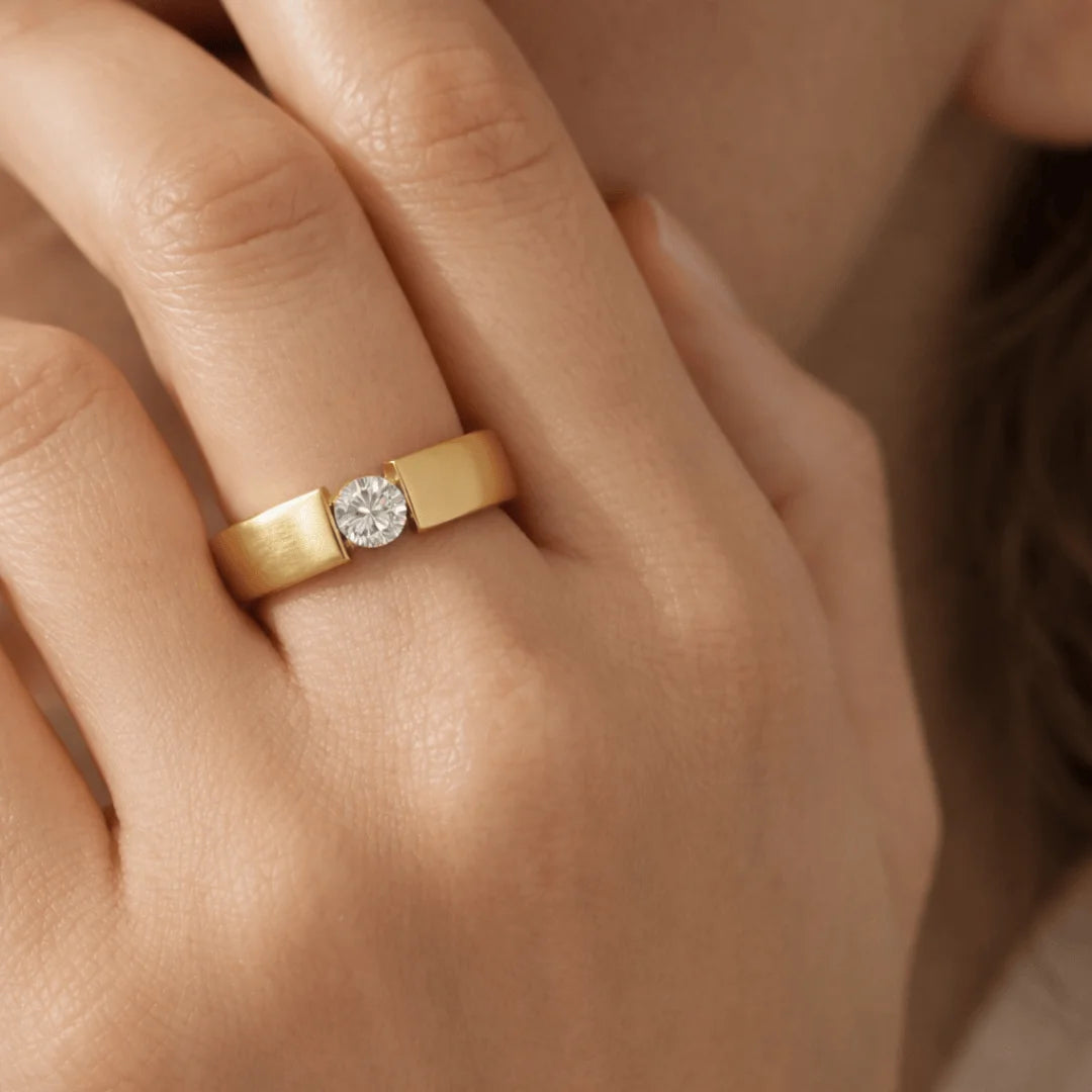 14 Karat Brillant Ring