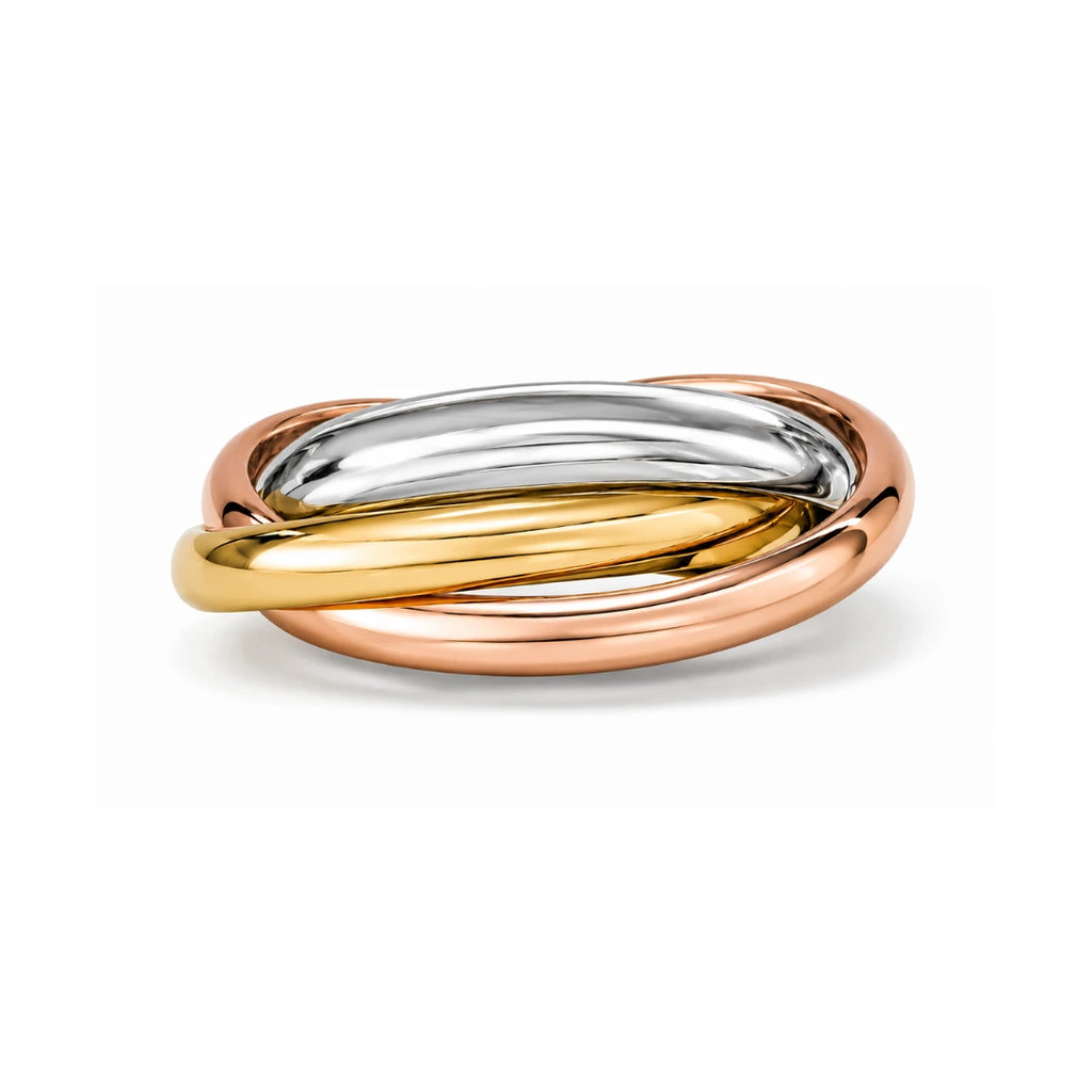 14 Karat 3 i 1 Ring