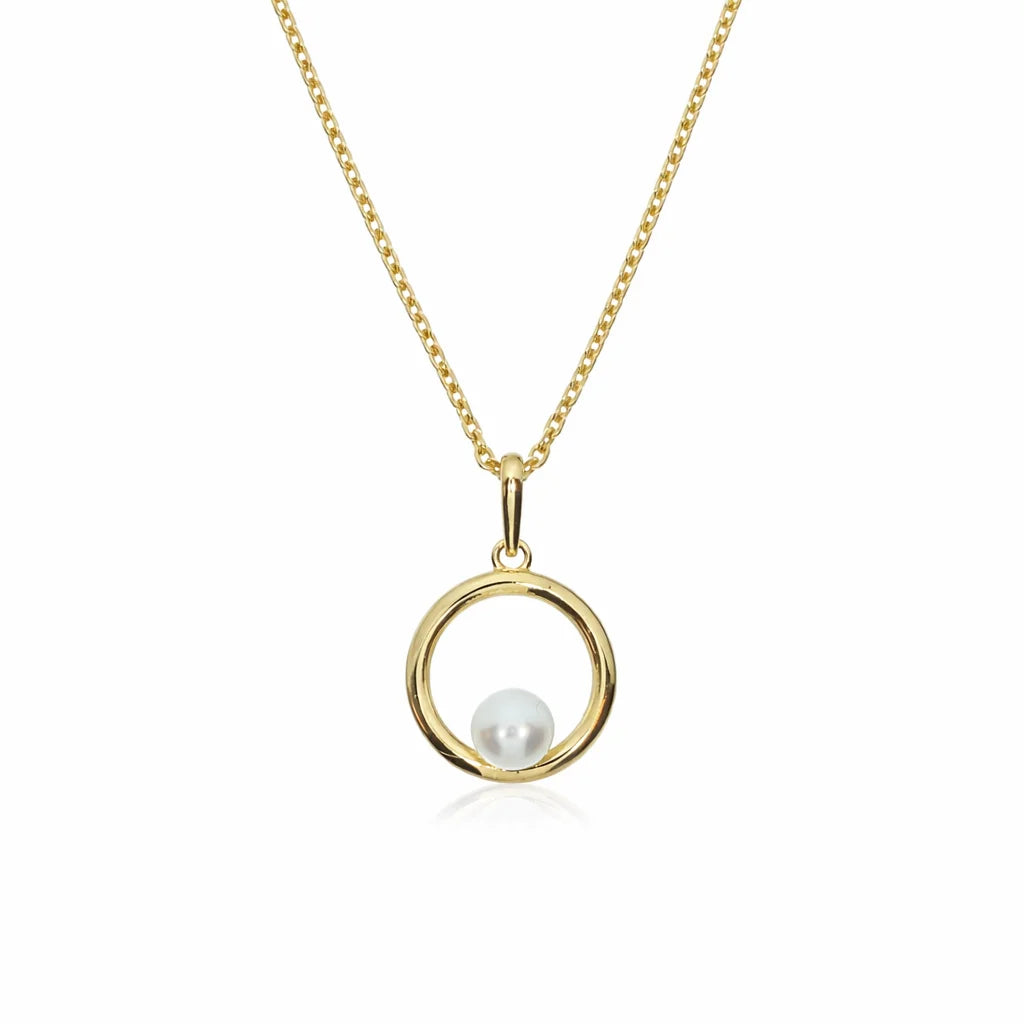14 Karat Perle Vedhæng
