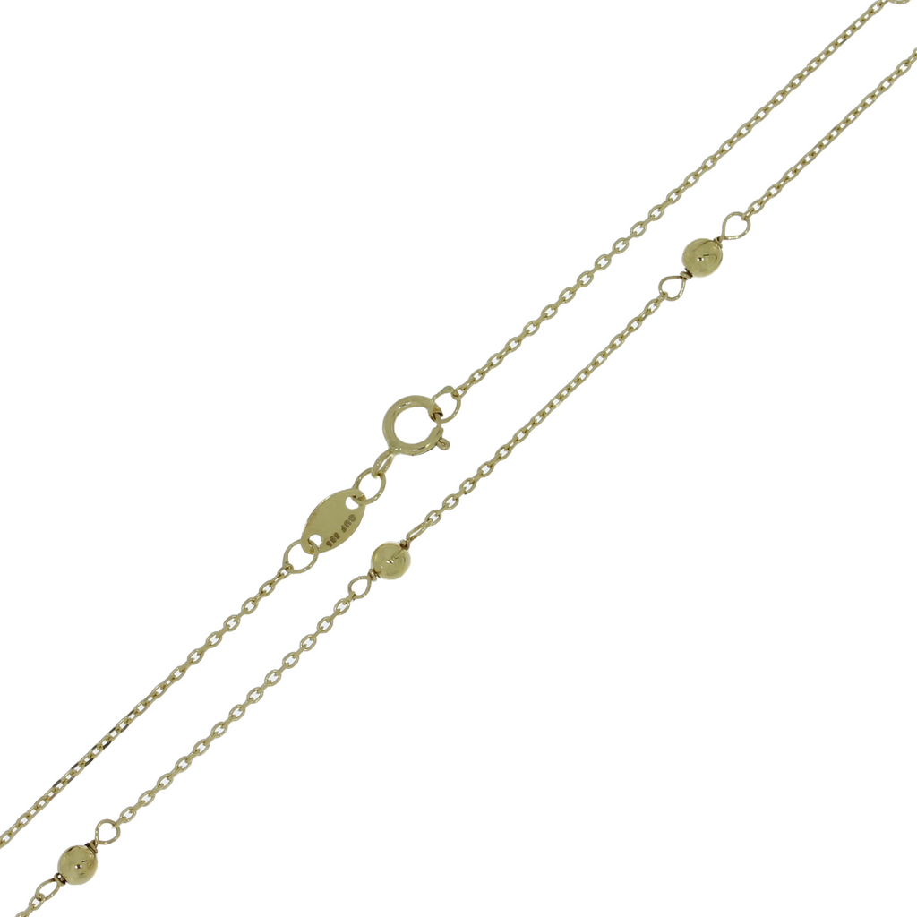 14 Karat Kugle Kæde