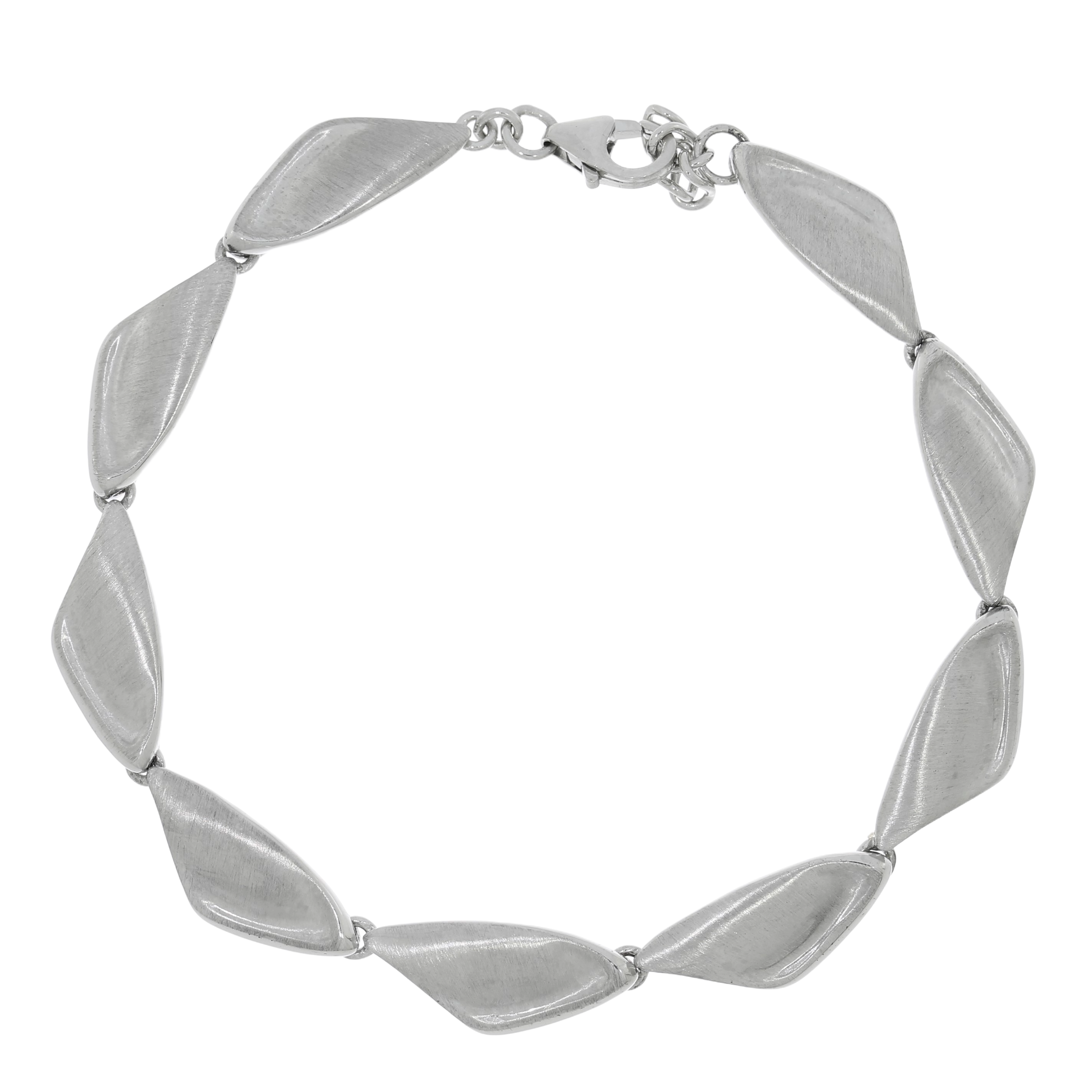 Sølv Matteret Mia Armbånd