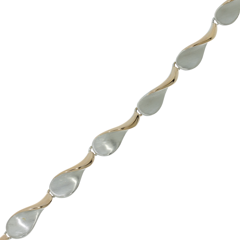 Sølv Lilje Duo Armbånd