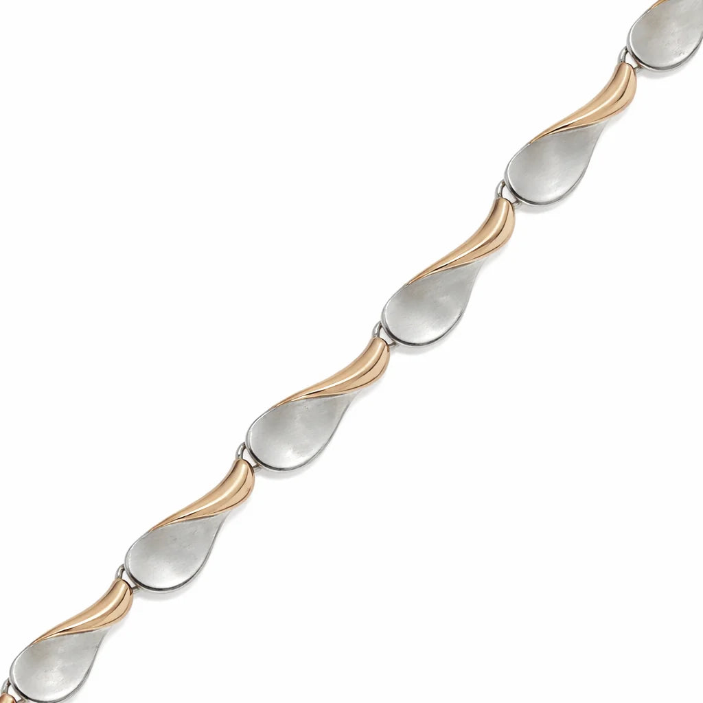 Sølv Lilje Duo Armbånd