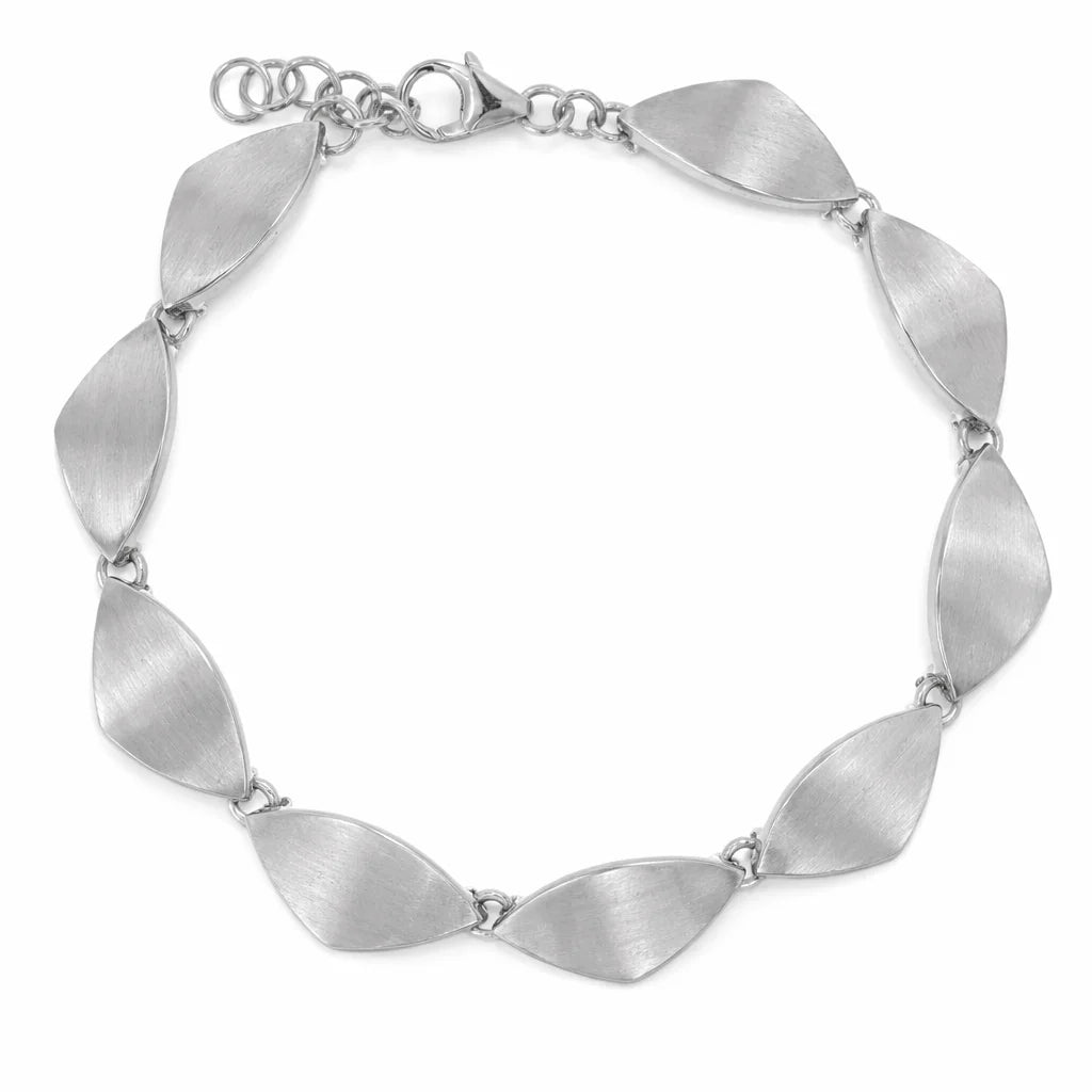 Sølv Matteret Mira Armbånd