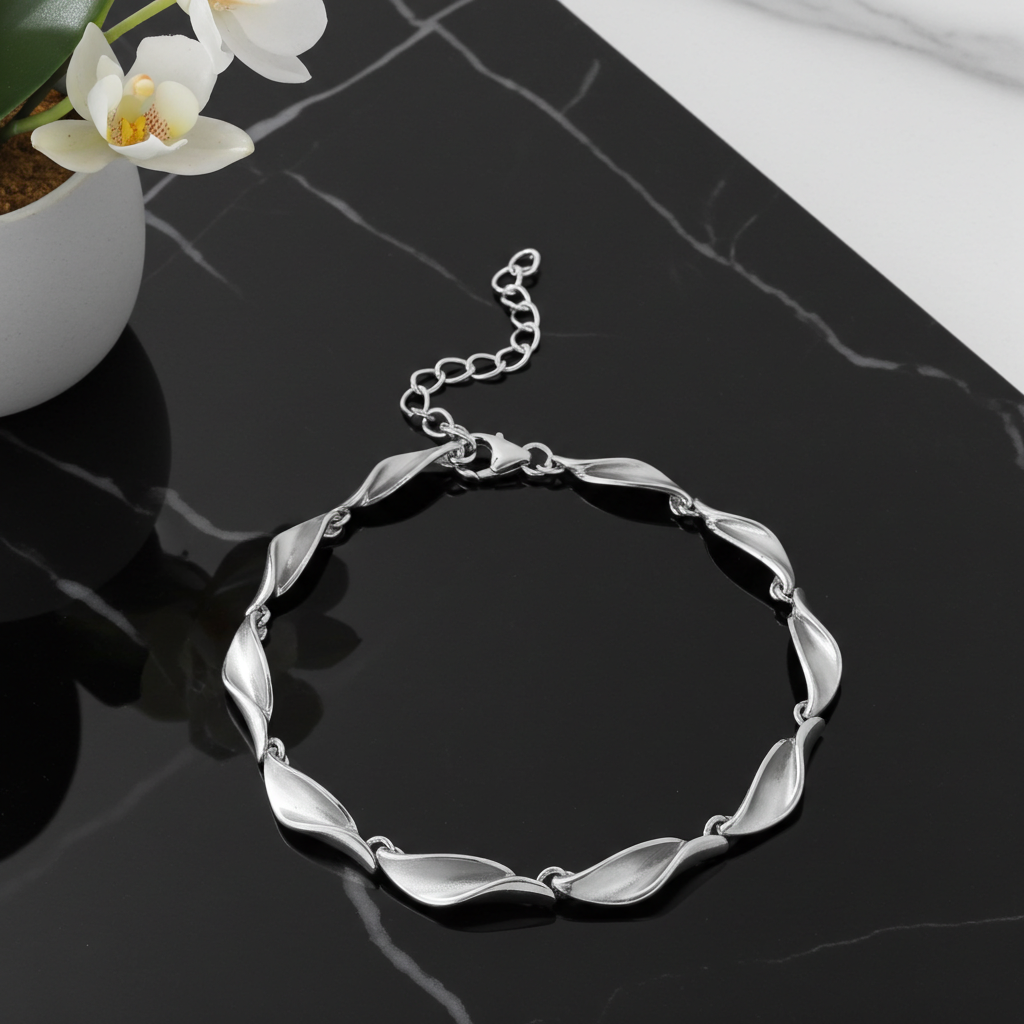 Sølv Calla Armbånd