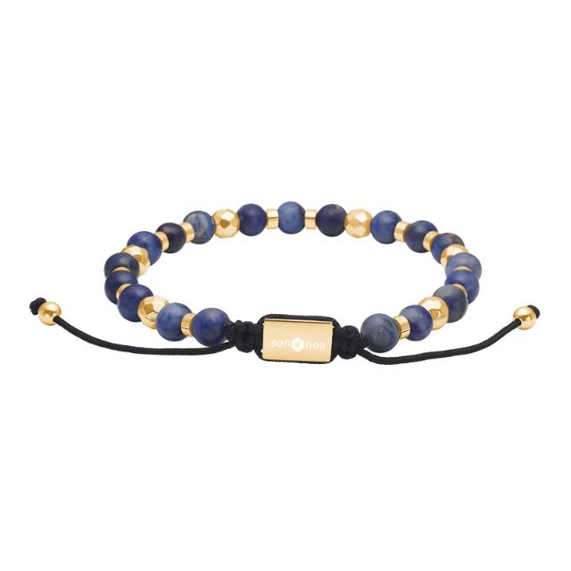 Son Of Noa Armbånd sodalite og IP gold