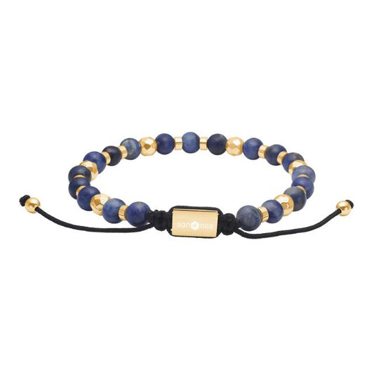 Son Of Noa Armbånd sodalite og IP gold