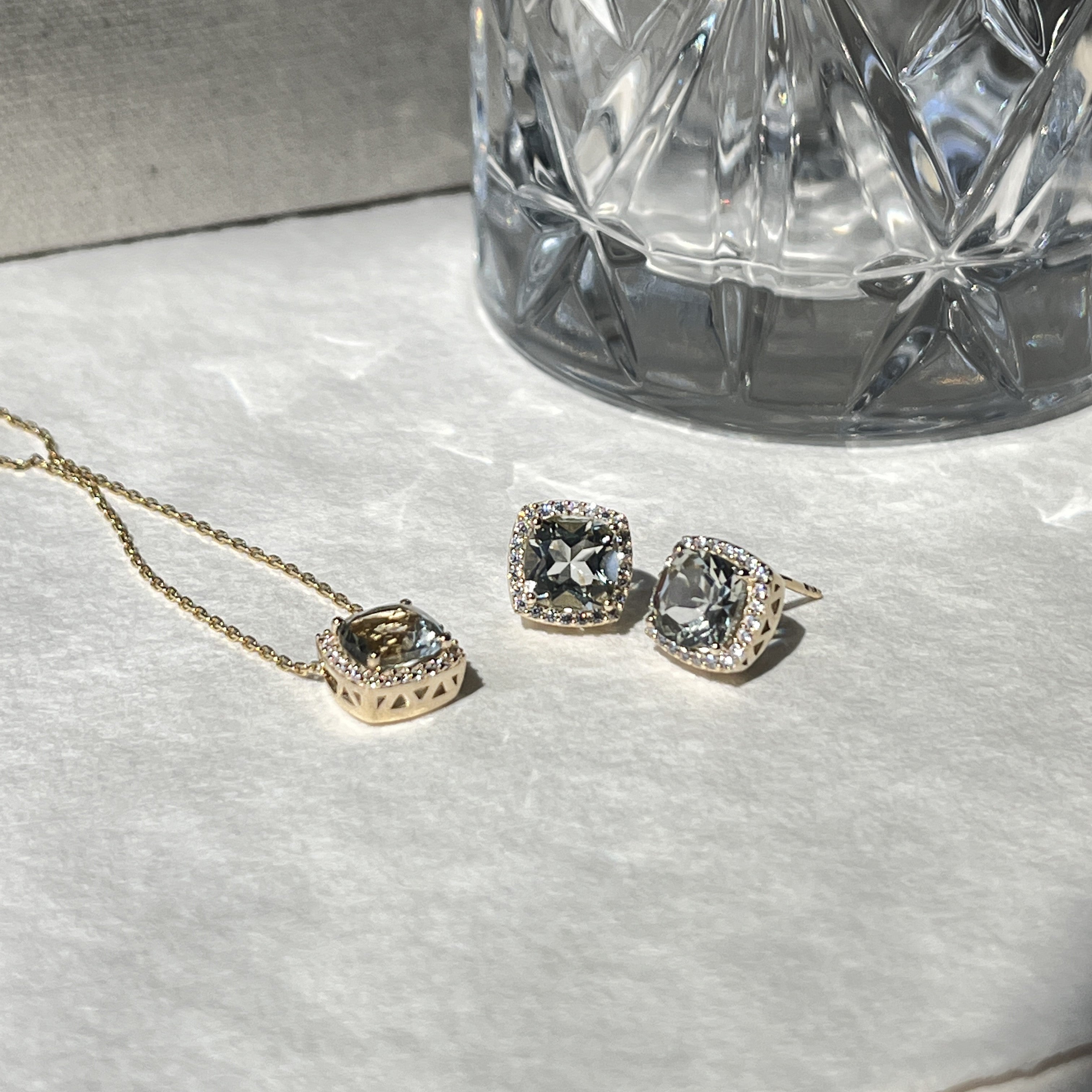 8 Karat Amé Verte Halskæde