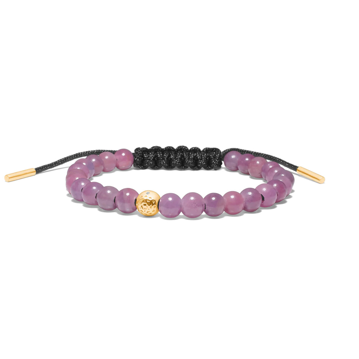 Inner Peace Hjerte Chakra armbånd - 18kt Rødguld