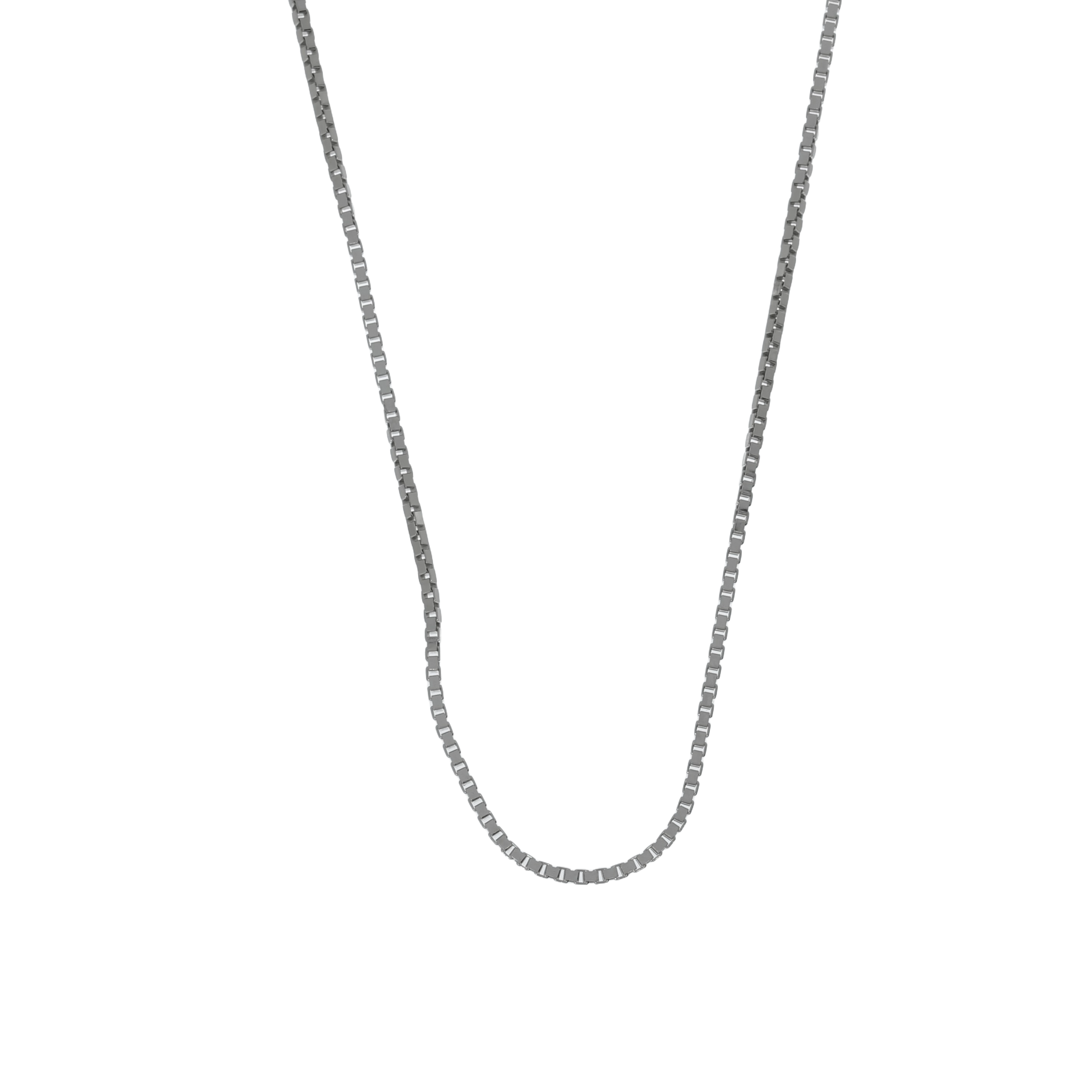 Sølv Venezia Kæde 80cm