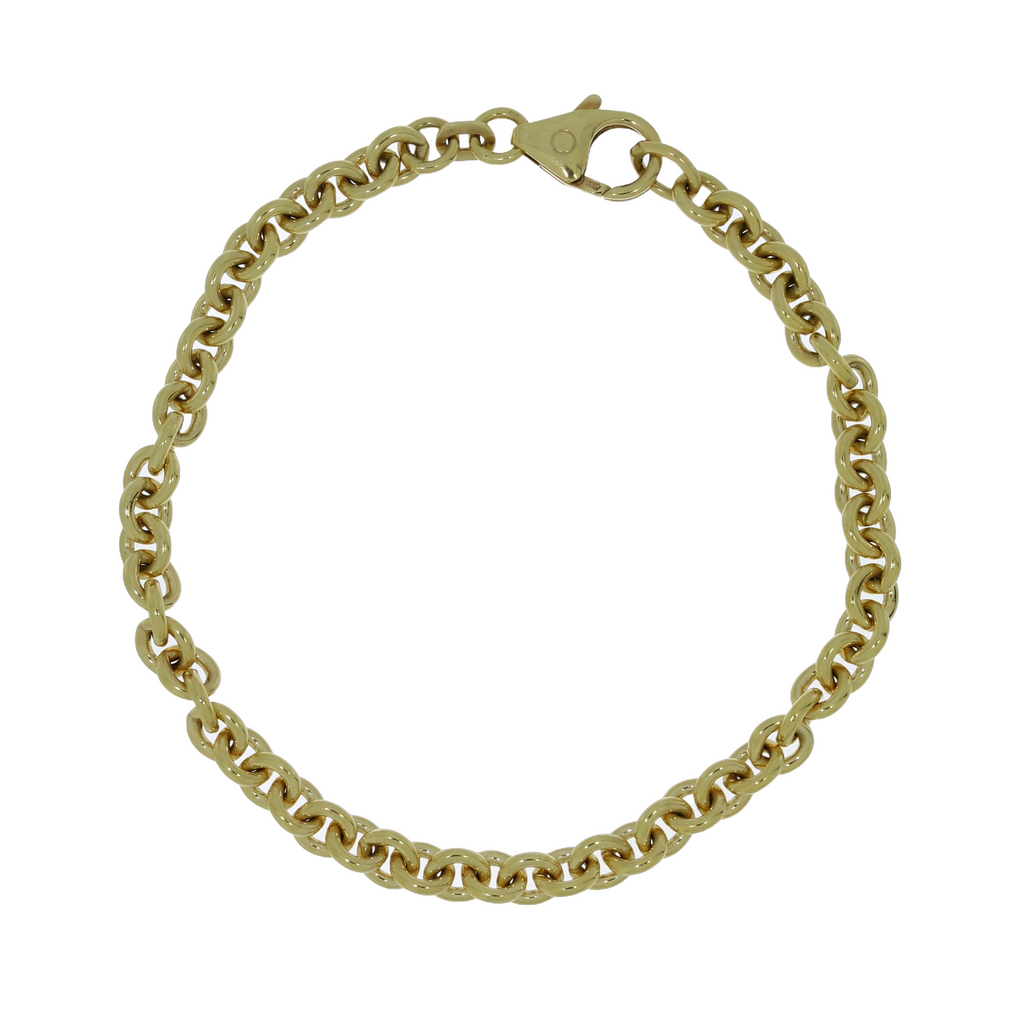 14 Karat Anker Rund Armbånd