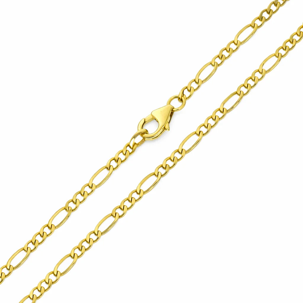 14 Karat Figaro Halskæde