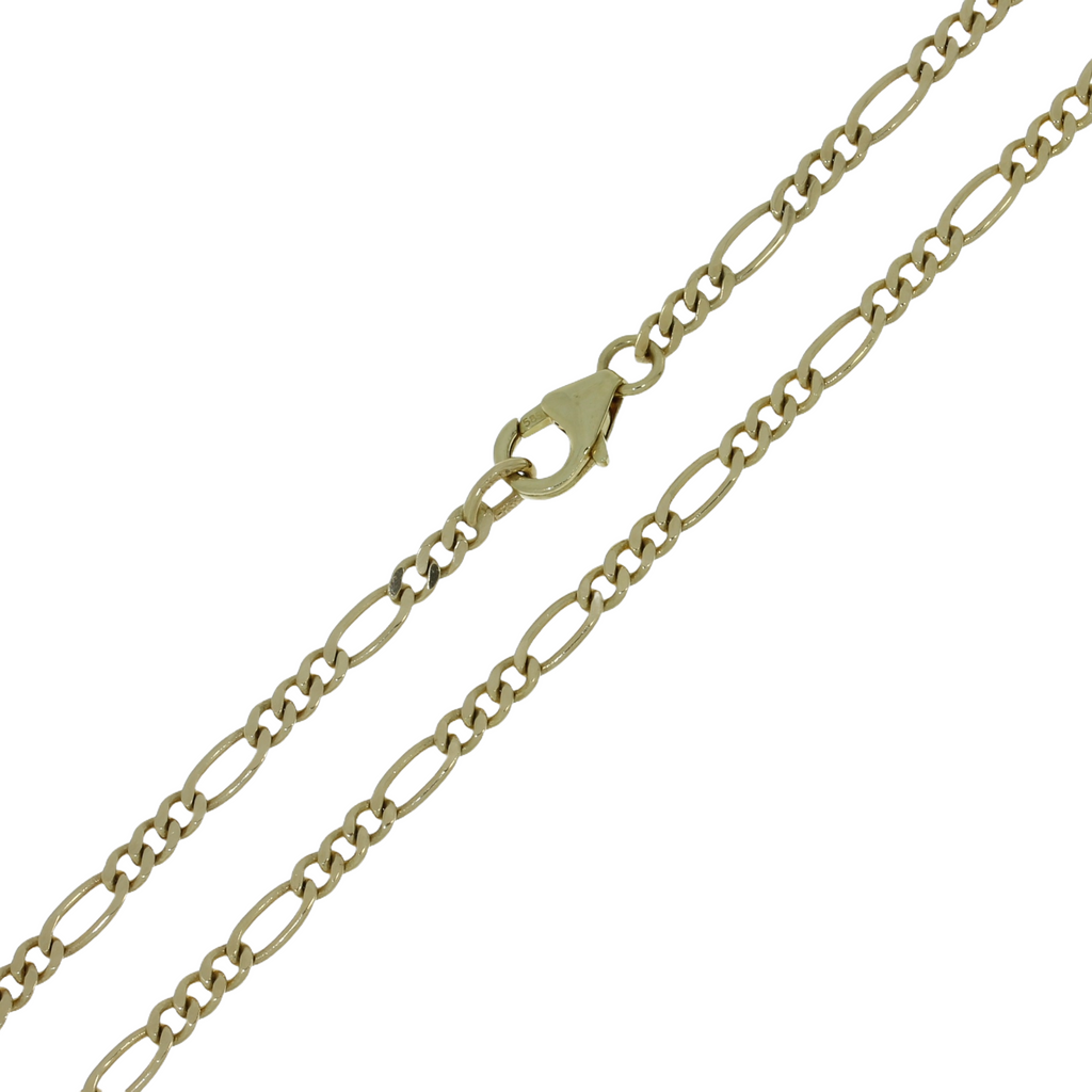 14 Karat Figaro Halskæde