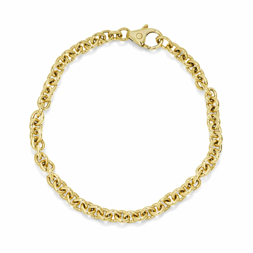 14 Karat Anker Rund Armbånd