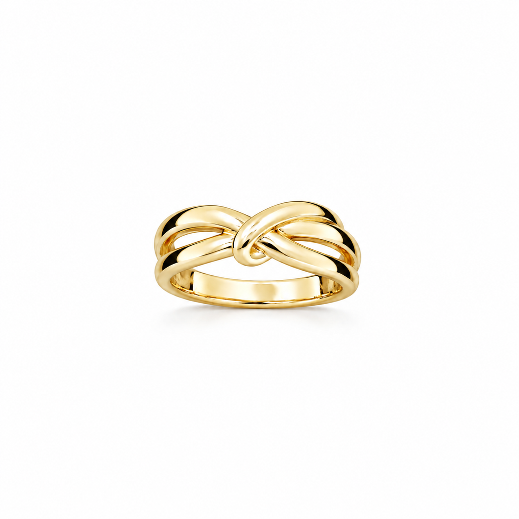 8 Karat Twist Ring